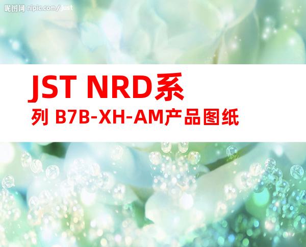 JST NRD系列 B7B-XH-AM产品图纸